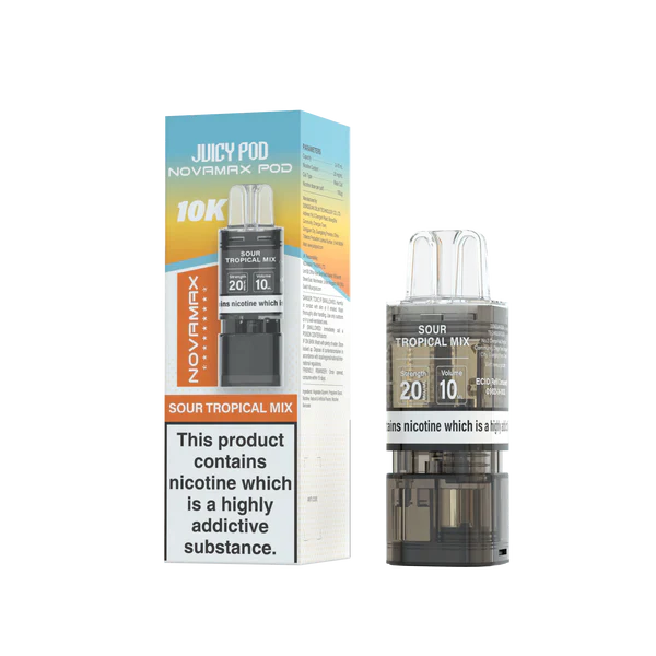 Juicy Pod Novamax 10k Replacement Pods - 10 pack
