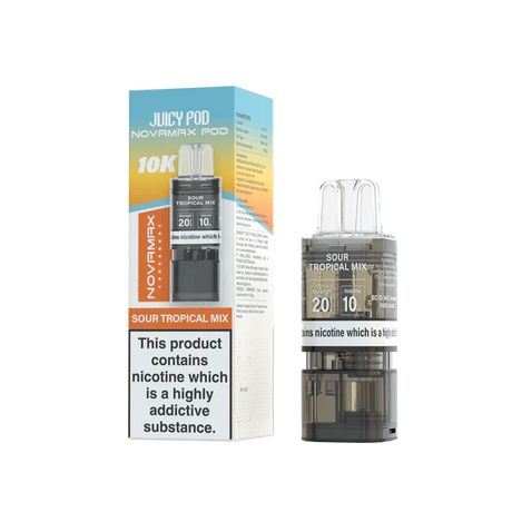 Juicy Pod Novamax 10k Replacement Pods - 10 pack
