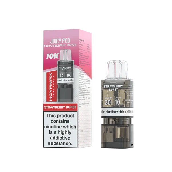 Juicy Pod Novamax 10k Replacement Pods - 10 pack