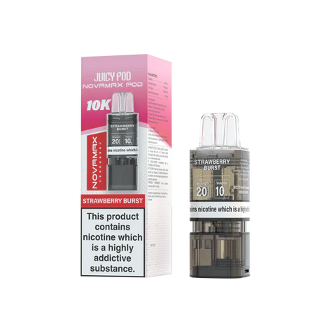 Juicy Pod Novamax 10k Replacement Pods - 10 pack