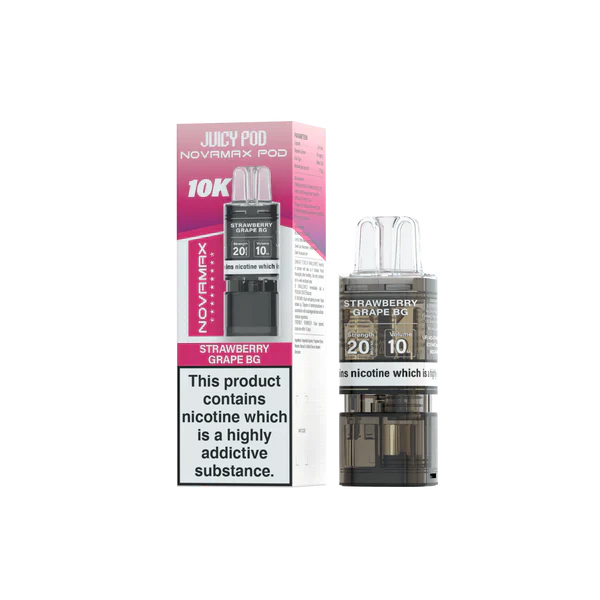 Juicy Pod Novamax 10k Replacement Pods - 10 pack