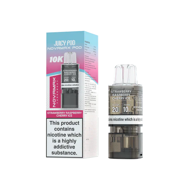 Juicy Pod Novamax 10k Replacement Pods - 10 pack