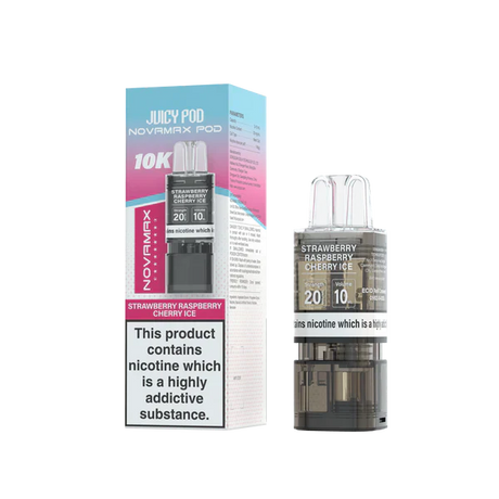 Juicy Pod Novamax 10k Replacement Pods - 10 pack