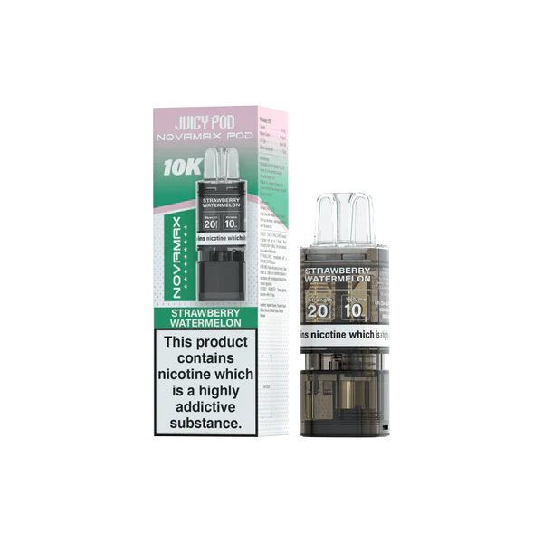 Juicy Pod Novamax 10k Replacement Pods - 10 pack