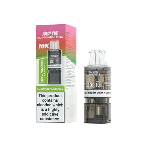 Juicy Pod Novamax 10k Replacement Pods - 10 pack