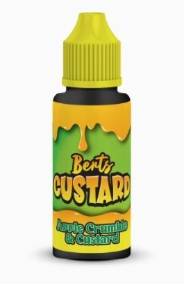 Kingston Berts Custard 100ml E-liquids