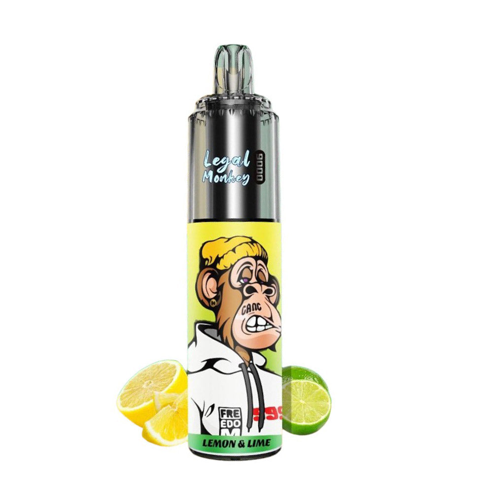 Legal Monkey 9000 Puffs Disposable Vape (Box of 5)