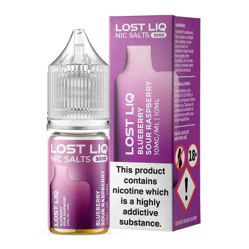 Lost Liq 3000 Nic Salts (Box of 10)