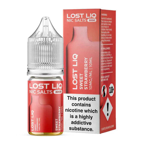 Lost Liq 3000 Nic Salts (Box of 10)