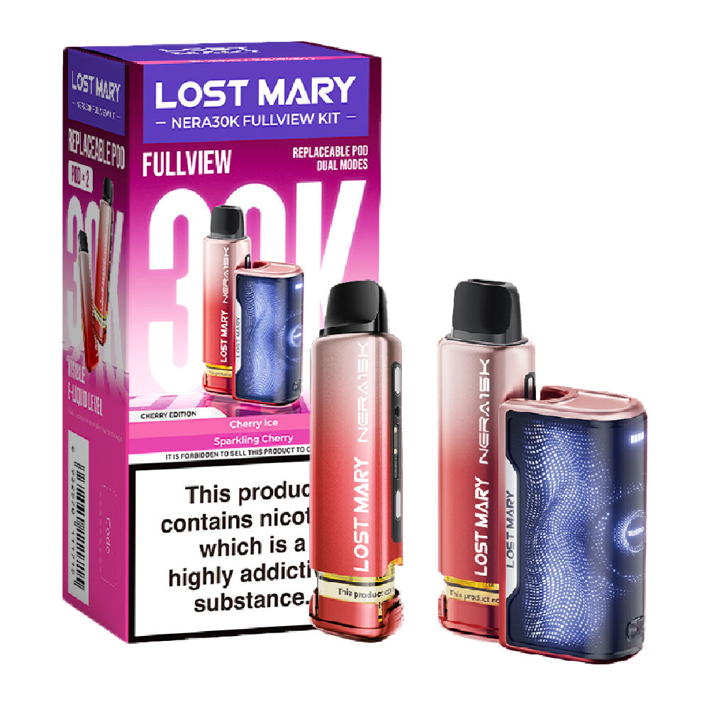 Lost Mary NERA 30K Fullview Refillable Pod Kit (Box of 5)