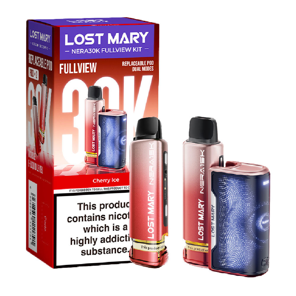 Lost Mary NERA 30K Fullview Refillable Pod Kit (Box of 5)