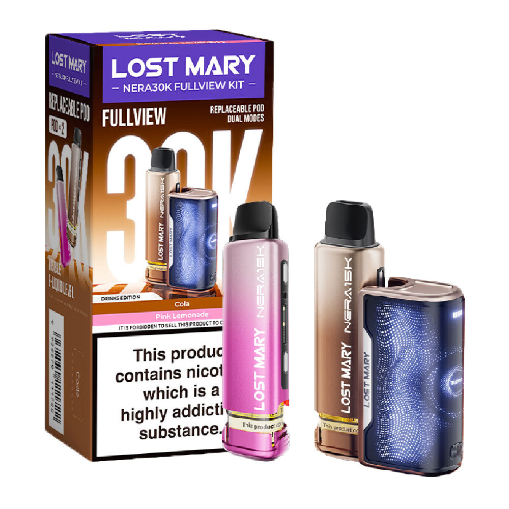 Lost Mary NERA 30K Fullview Refillable Pod Kit (Box of 10)