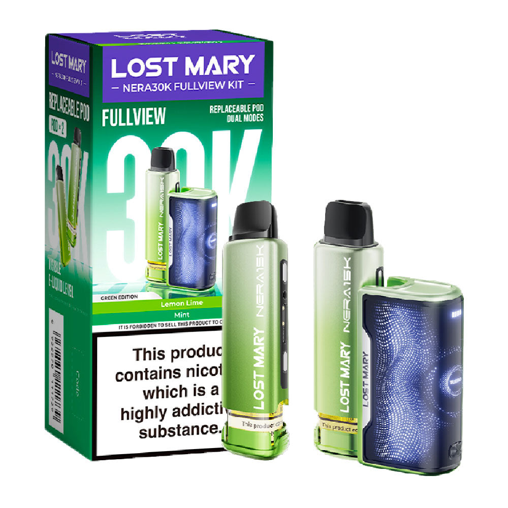 Lost Mary NERA 30K Fullview Refillable Pod Kit (Box of 10)