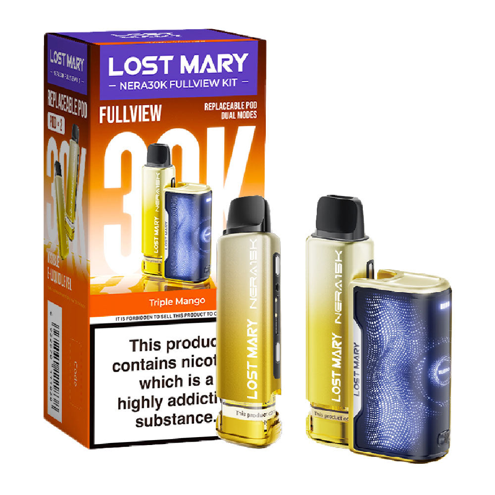 Lost Mary NERA 30K Fullview Refillable Pod Kit (Box of 10)