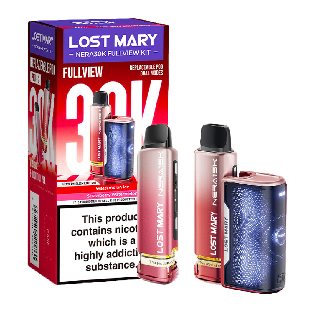 Lost Mary NERA 30K Fullview Refillable Pod Kit (Box of 10)