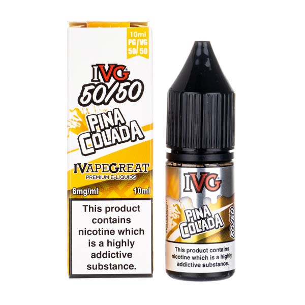 Pina Colada 50ml Shortfill E-Liquid By IVG