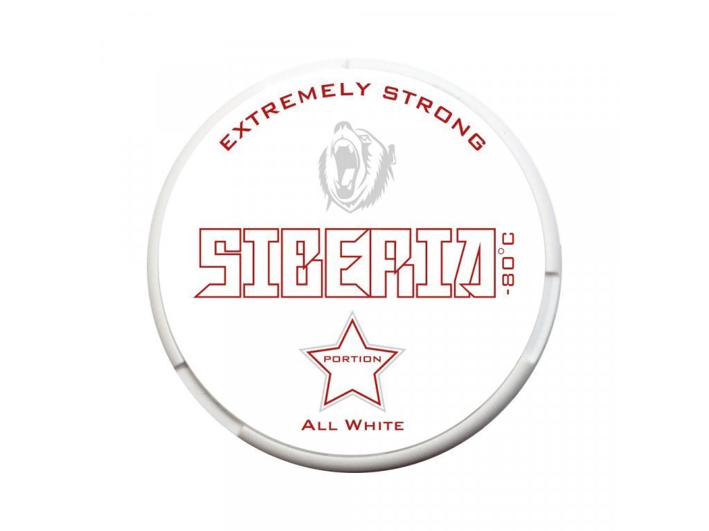 Siberia Nicotine Pouches Snus Box of 10