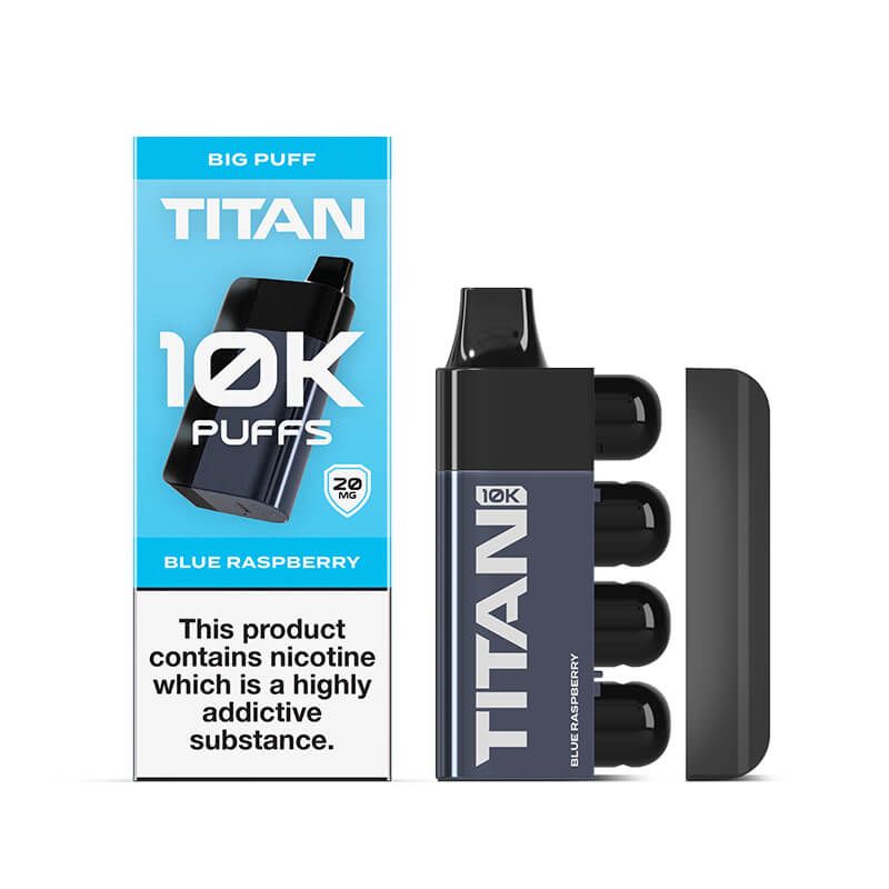 Titan 10K Puffs Rechargeable Disposable Vape Kit
