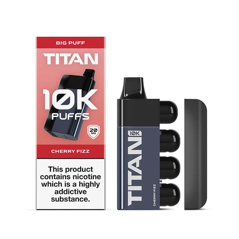 Titan 10K Puffs Rechargeable Disposable Vape Kit