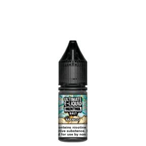 Ultimate E-Liquid Menthol 10ML Nic Salt (Pack Of 10)