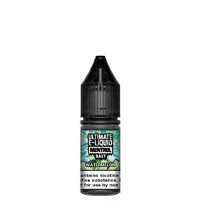 Ultimate E-Liquid Menthol 10ML Nic Salt (Pack Of 10)
