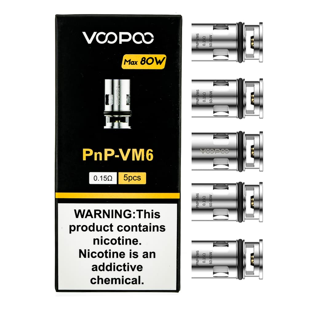 VooPoo PnP Coils (5 Pack)