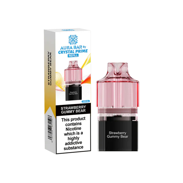 Crystal Prime Aura Bar 10K Prefilled Pods