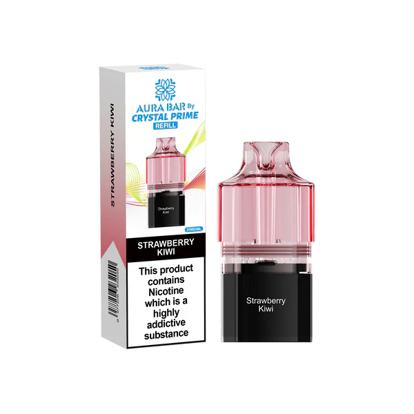 Crystal Prime Aura Bar 10K Prefilled Pods