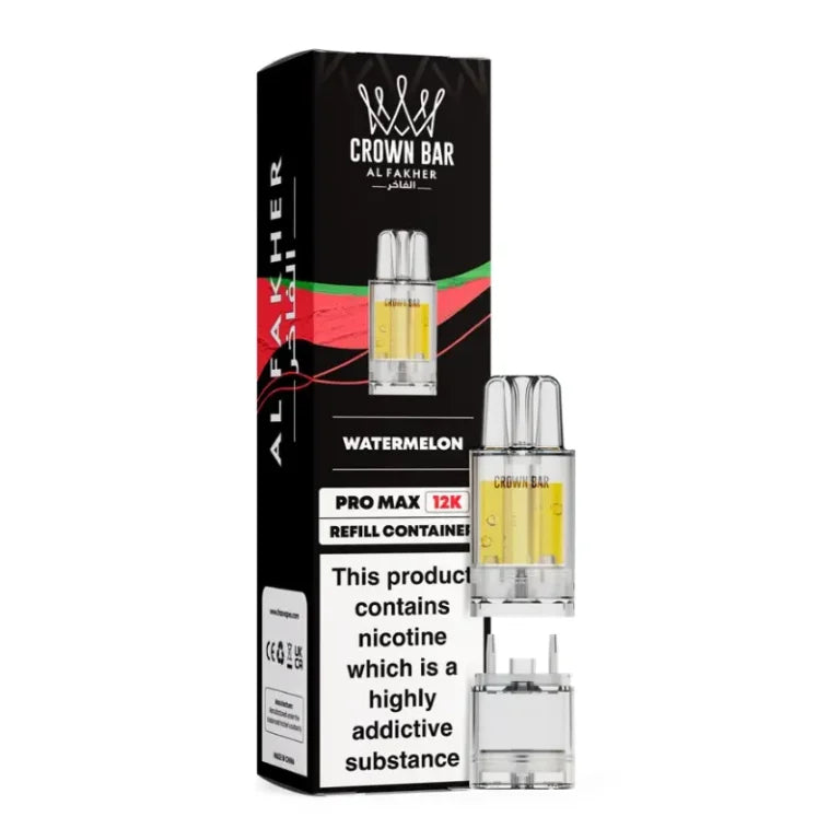 Al Fakher Crown Bar Pro Max 12K Refill Packs