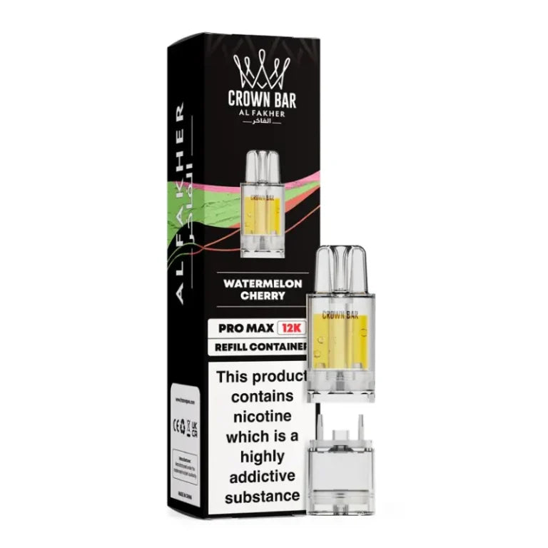 Al Fakher Crown Bar Pro Max 12K Refill Packs