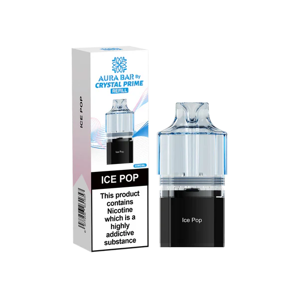 Crystal Prime Aura Bar 10K Prefilled Pods