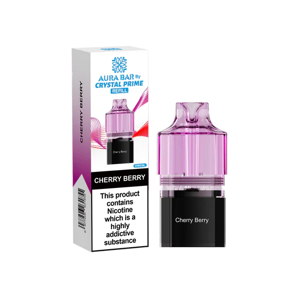 Crystal Prime Aura Bar 10K Prefilled Pods