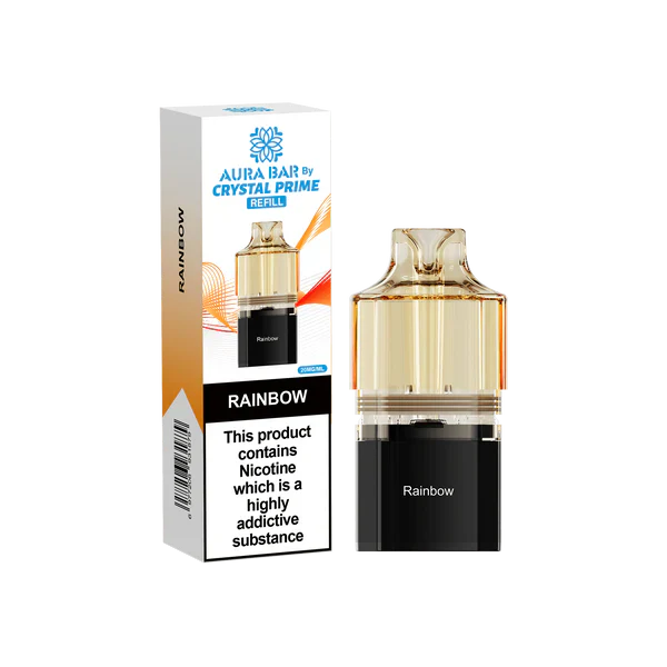 Crystal Prime Aura Bar 10K Prefilled Pods