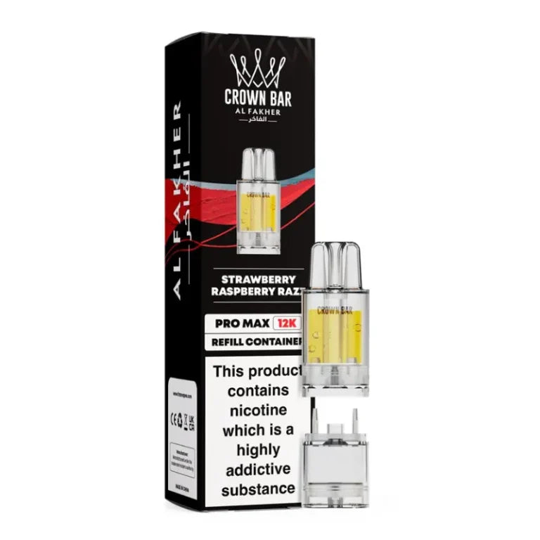 Al Fakher Crown Bar Pro Max 12K Refill Packs