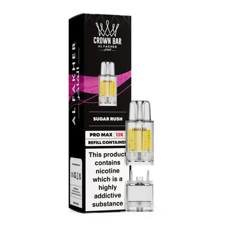 Al Fakher Crown Bar Pro Max 12K Refill Packs