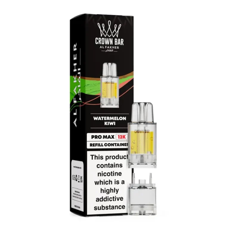 Al Fakher Crown Bar Pro Max 12K Refill Packs