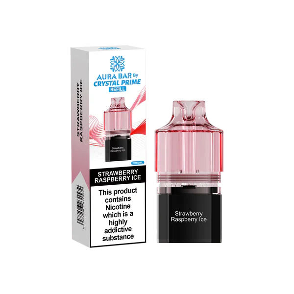 Crystal Prime Aura Bar 10K Prefilled Pods