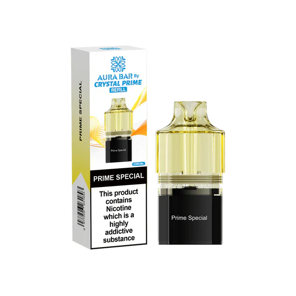 Crystal Prime Aura Bar 10K Prefilled Pods