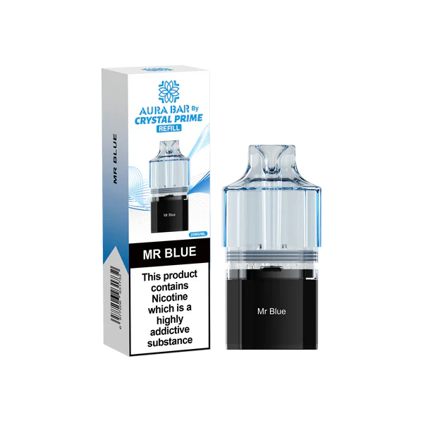 Crystal Prime Aura Bar 10K Prefilled Pods