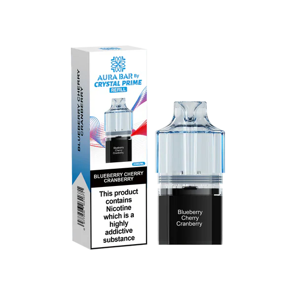 Crystal Prime Aura Bar 10K Prefilled Pods