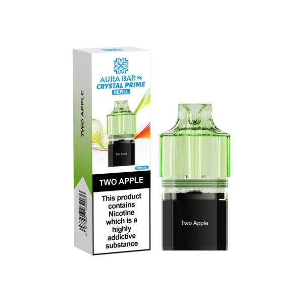 Crystal Prime Aura Bar 10K Prefilled Pods