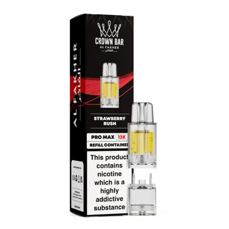 Al Fakher Crown Bar Pro Max 12K Refill Packs