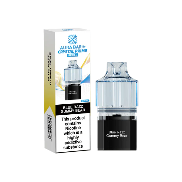 Crystal Prime Aura Bar 10K Prefilled Pods