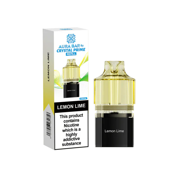 Crystal Prime Aura Bar 10K Prefilled Pods