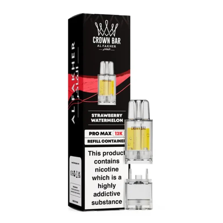 Al Fakher Crown Bar Pro Max 12K Refill Packs