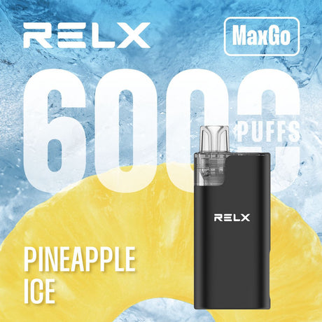 RELX Max Go 6000 Puffs Disposable Vape (Box of 5)  