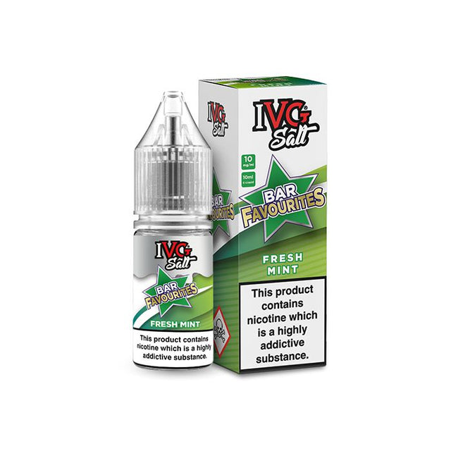 IVG Bar Favourites Fresh Mint Nic Salts E-Liquid -    E-LIQUIDS