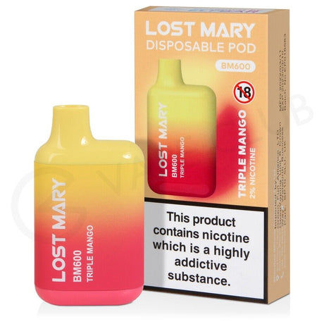 LOST MARY BM600 DISPOSABLE VAPE KIT | 20mg | 2ml | 550mAh Battery