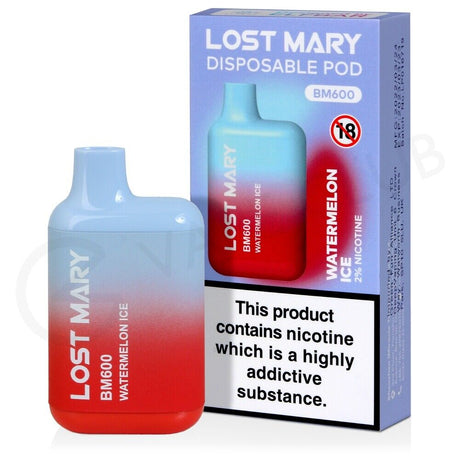 LOST MARY BM600 DISPOSABLE VAPE KIT | 20mg | 2ml | 550mAh Battery