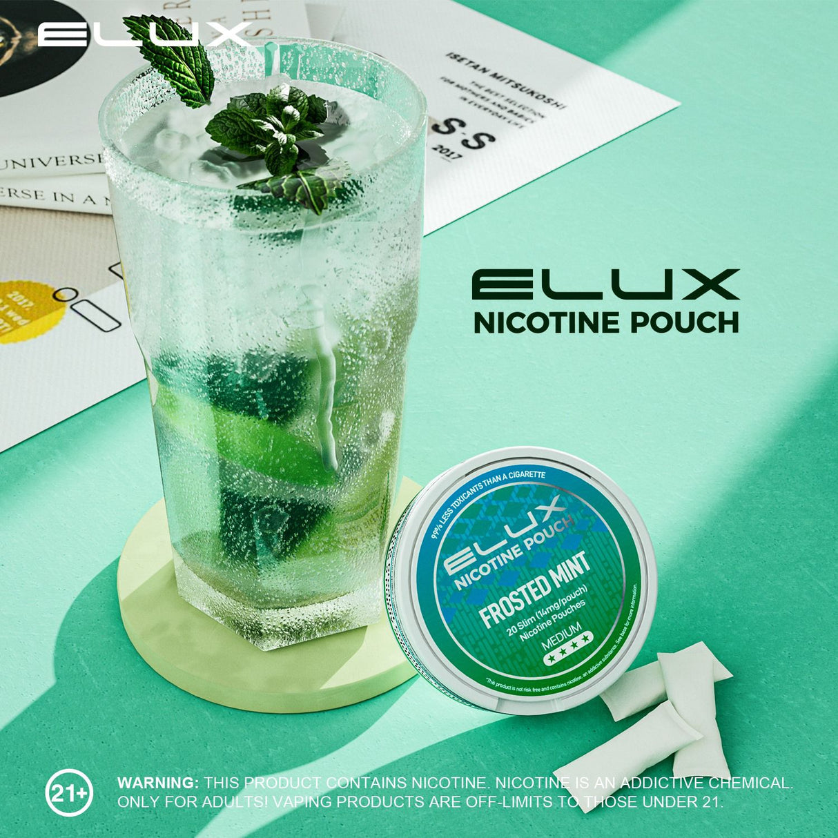 Elux Nicotine Pouches (Box of 10)  